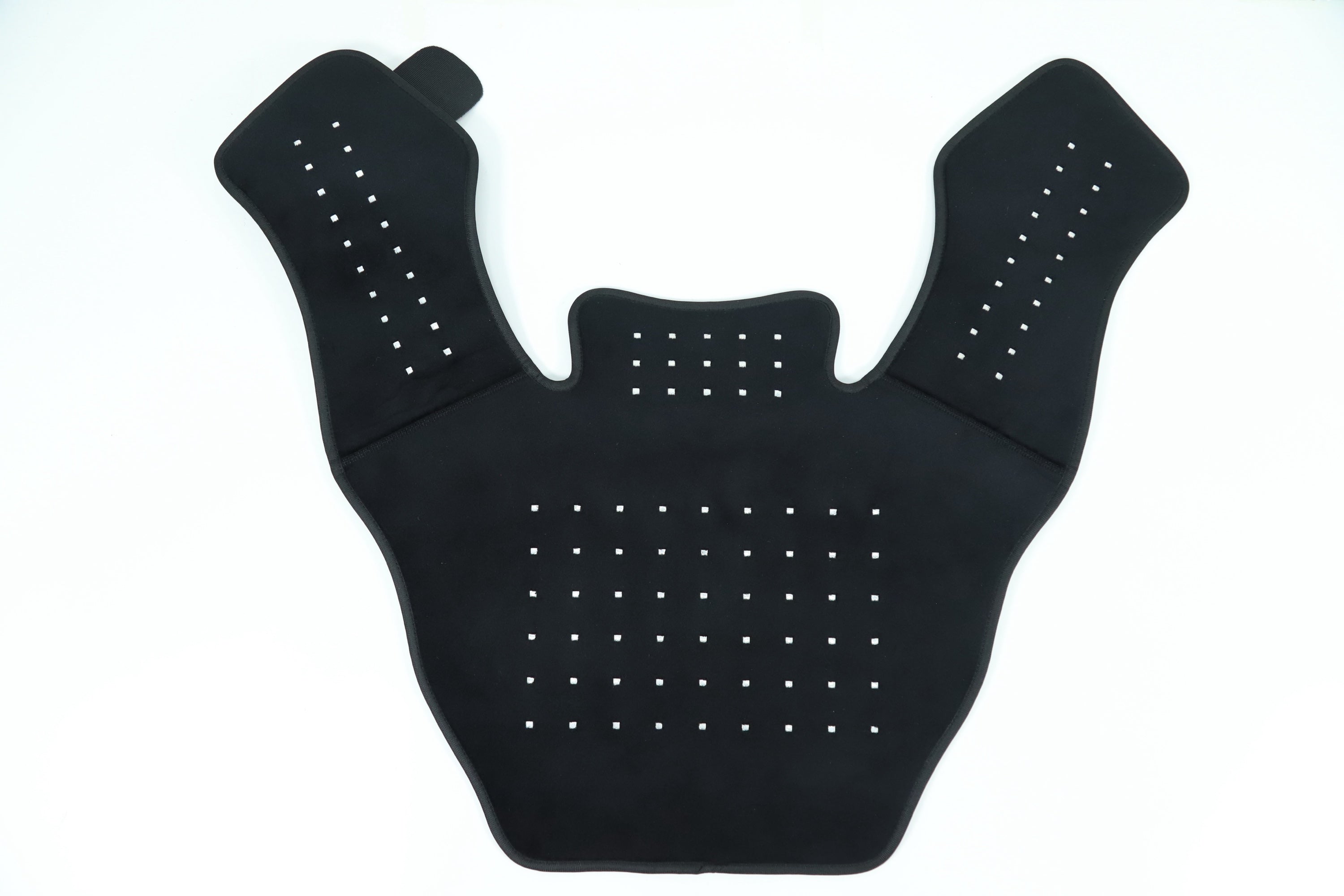 Inside of the neck and shoulder wrap showing the 660nm and 850nm LED panel