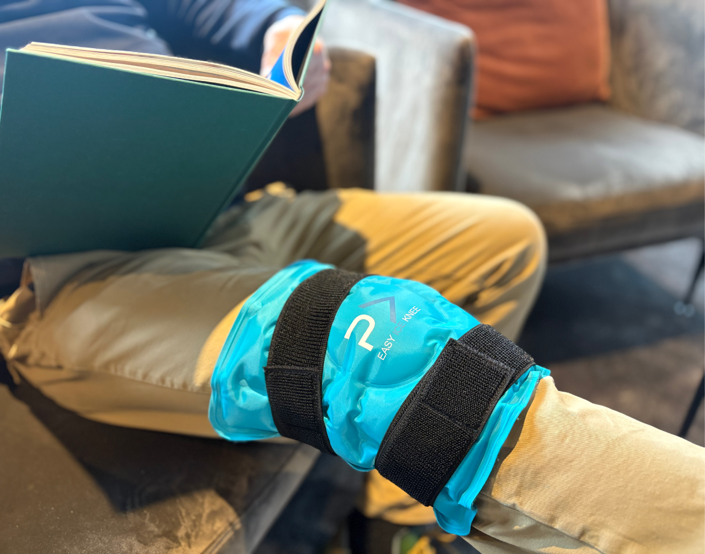 Easy Ice Knee – Okład do terapii ciepłem i zimnem wielokrotnego użytku